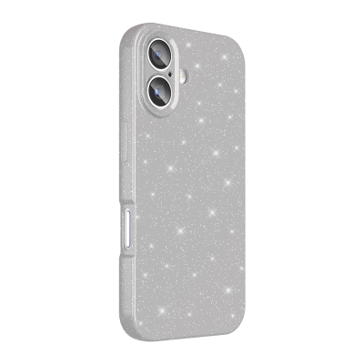 Apple iPhone 16 Plus Case Camera Protection Glitter Luxury Zore Koton Cover - 9
