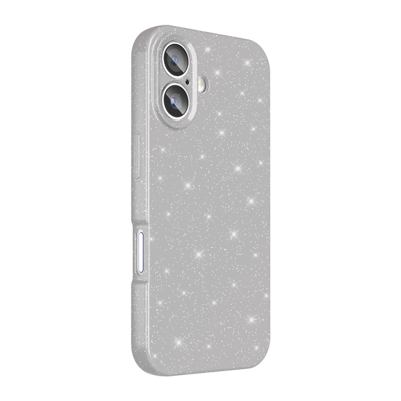 Apple iPhone 16 Plus Case Camera Protection Glitter Luxury Zore Koton Cover - 9