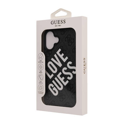 Apple iPhone 16 Plus Case Guess Original Licensed Big Love Guess Cover - 6