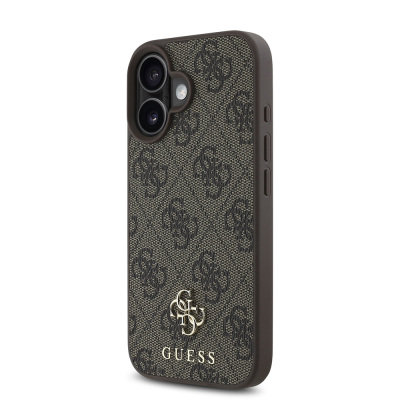 Apple iPhone 16 Plus Case Guess Original Licensed Small 4G Classic Cover Magsafe Charging Feature - 5