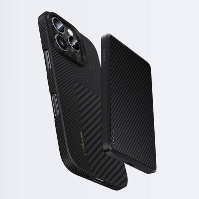 Apple iPhone 16 Plus Case Magsafe Carbon Fiber Benks Montage ArmorAir Kevlar Cover Charging Feature - 6