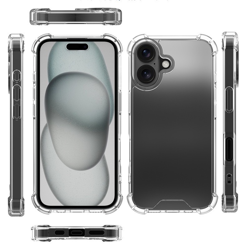 Apple iPhone 16 Plus Case Zore Nitro Anti Shock Silicone - 3