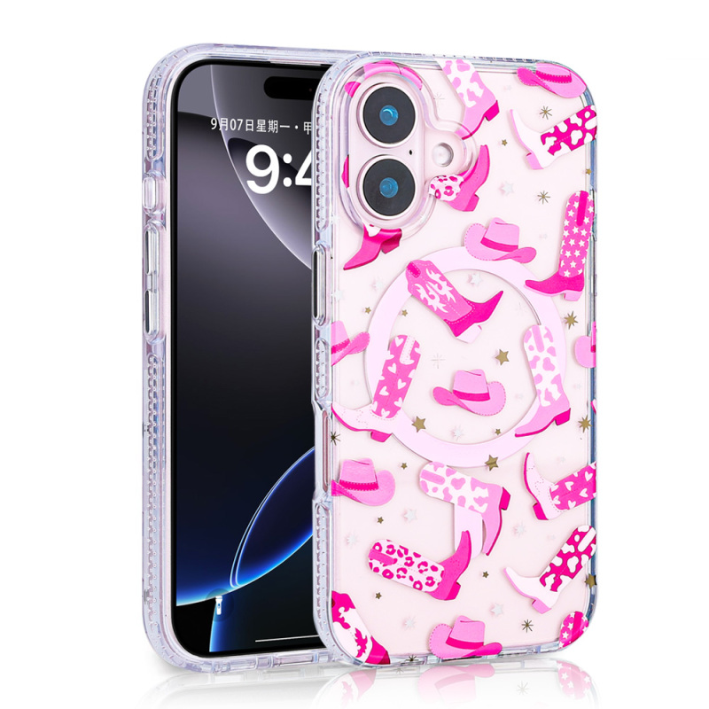 Apple iPhone 16 Plus Case Zore Stilo Cover with Magsafe Charging Feature - 4