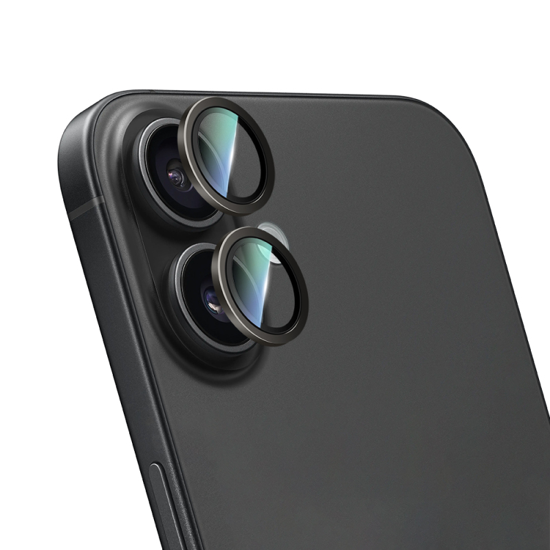 Apple iPhone 16 Plus CaseWorld Alloy Serisi Oleofobik Anti Reflective Kamera Lens Koruyucu - 18