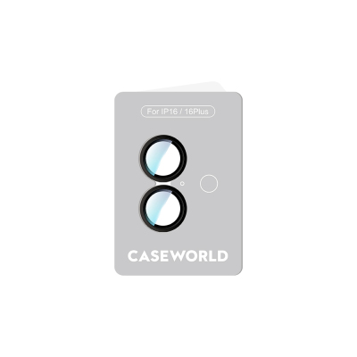 Apple iPhone 16 Plus CaseWorld Alloy Serisi Oleofobik Anti Reflective Kamera Lens Koruyucu - 26