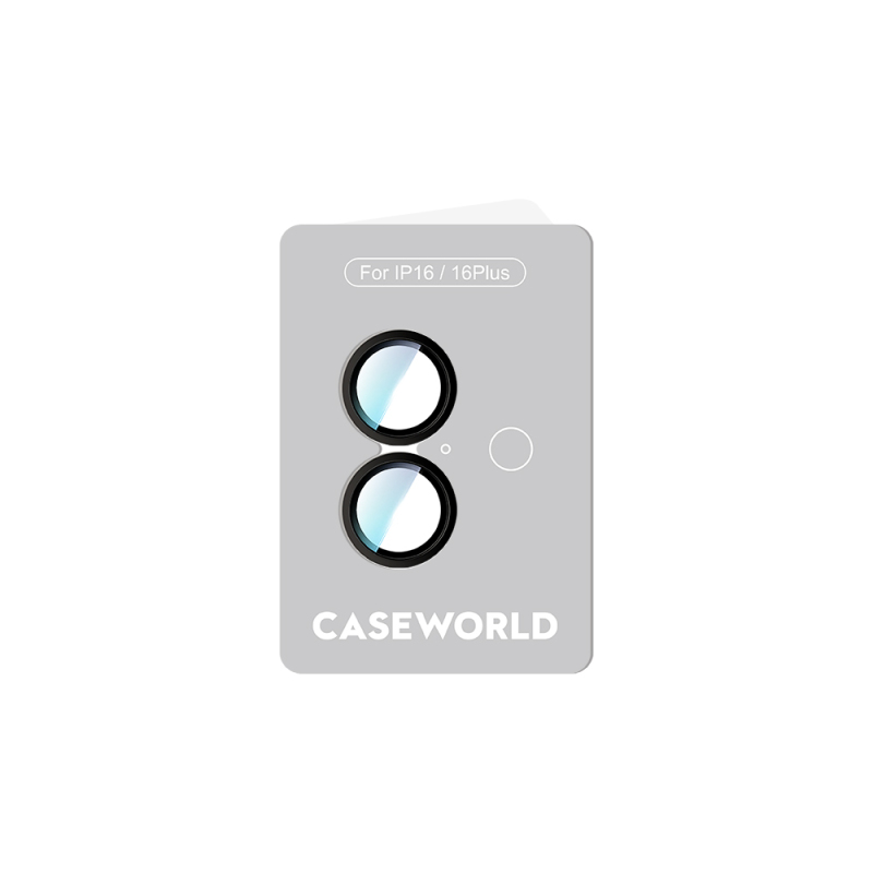 Apple iPhone 16 Plus CaseWorld Alloy Serisi Oleofobik Anti Reflective Kamera Lens Koruyucu - 26