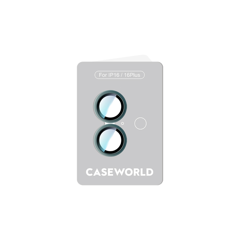Apple iPhone 16 Plus CaseWorld Alloy Serisi Oleofobik Anti Reflective Kamera Lens Koruyucu - 23