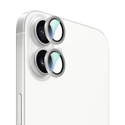Apple iPhone 16 Plus CaseWorld Alloy Serisi Oleofobik Anti Reflective Kamera Lens Koruyucu - 12