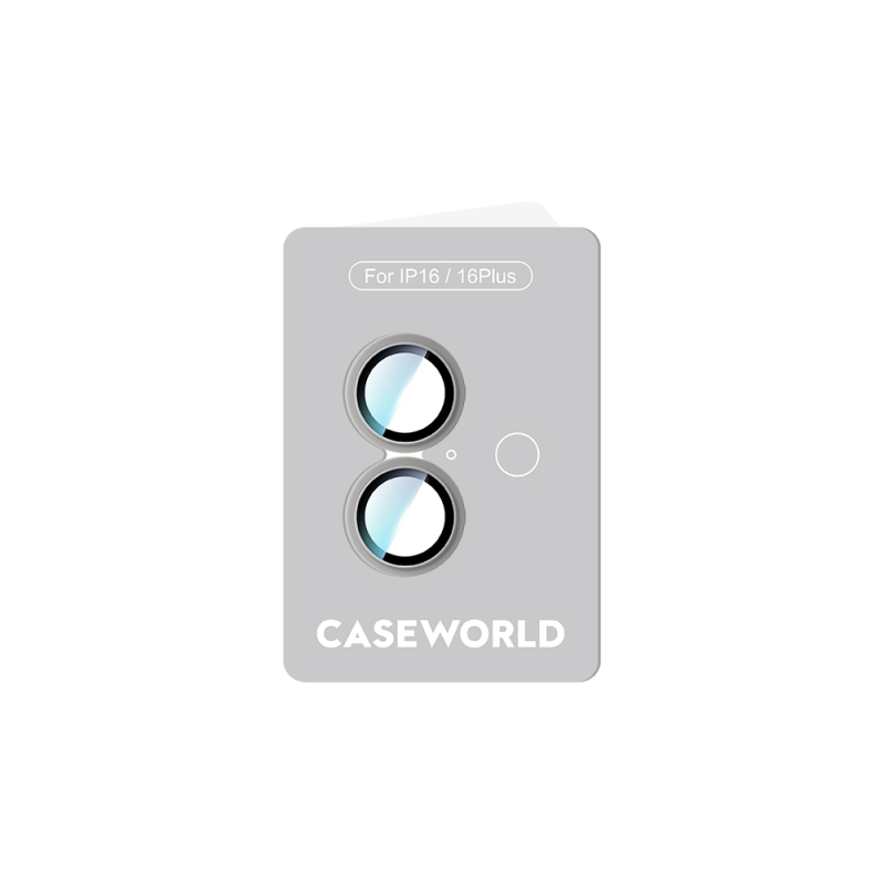 Apple iPhone 16 Plus CaseWorld Alloy Serisi Oleofobik Anti Reflective Kamera Lens Koruyucu - 22