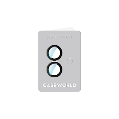 Apple iPhone 16 Plus CaseWorld Alloy Two-Color Serisi Lens Koruyucu - 22