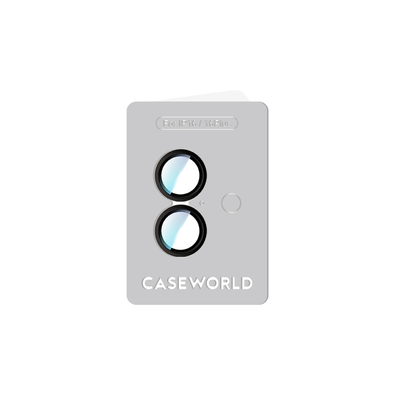 Apple iPhone 16 Plus CaseWorld Alloy Two-Color Serisi Lens Koruyucu - 22