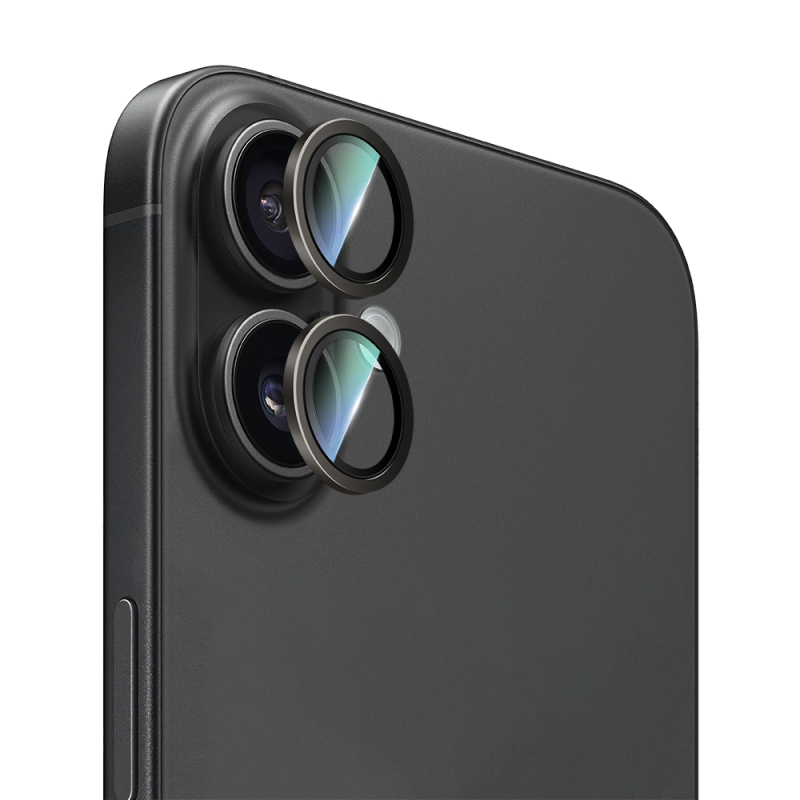 Apple iPhone 16 Plus CaseWorld Alloy Two-Color Serisi Lens Koruyucu - 12