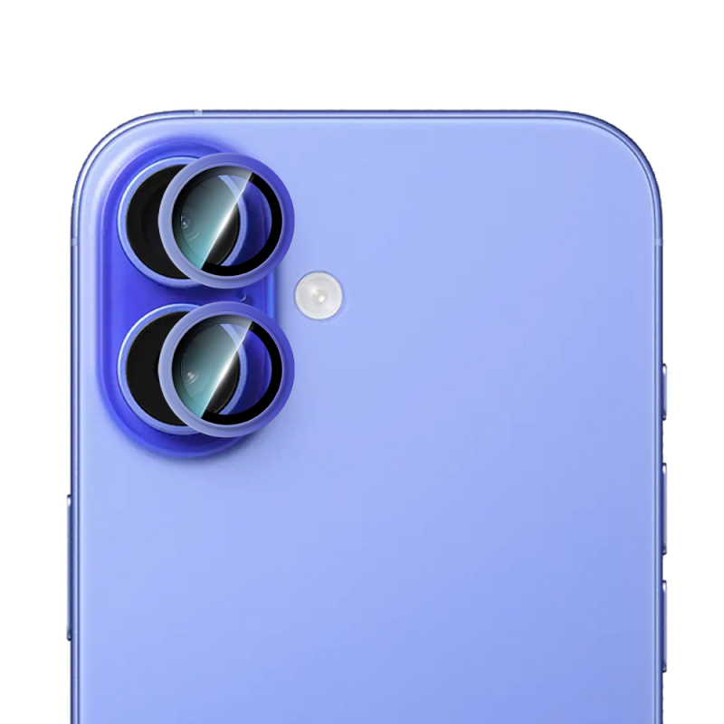 Apple iPhone 16 Plus CaseWorld Alloy Two-Color Serisi Lens Koruyucu - 8