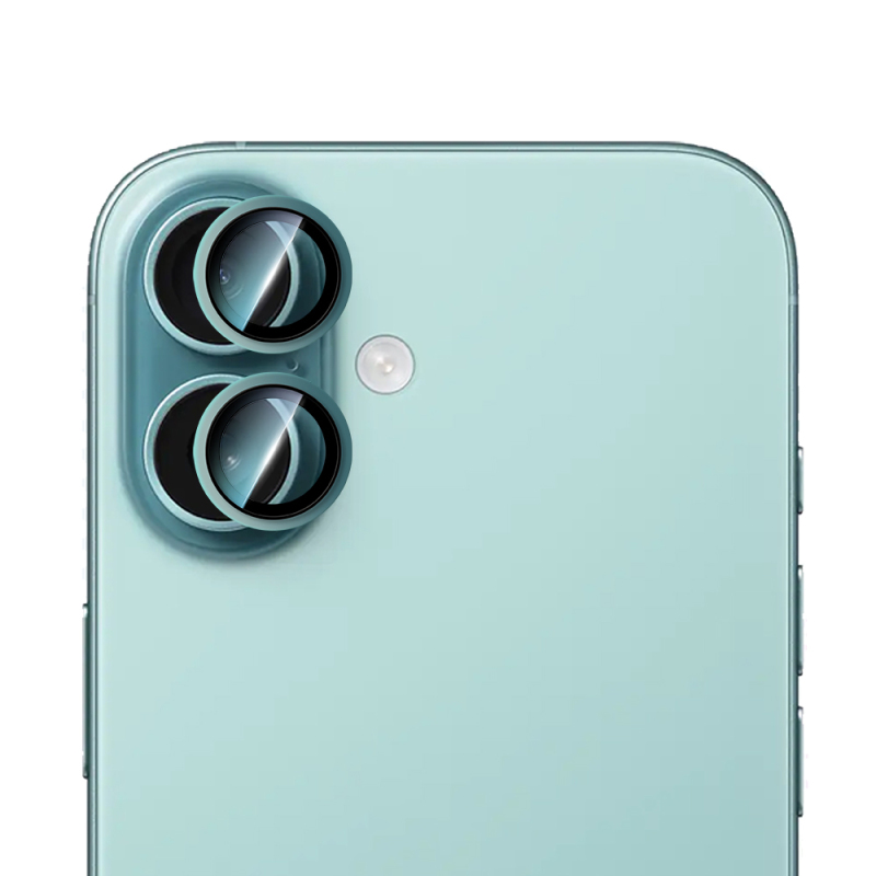Apple iPhone 16 Plus CaseWorld Alloy Two-Color Serisi Lens Koruyucu - 11