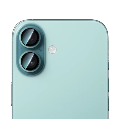 Apple iPhone 16 Plus CaseWorld Alloy Two-Color Serisi Lens Koruyucu - 4