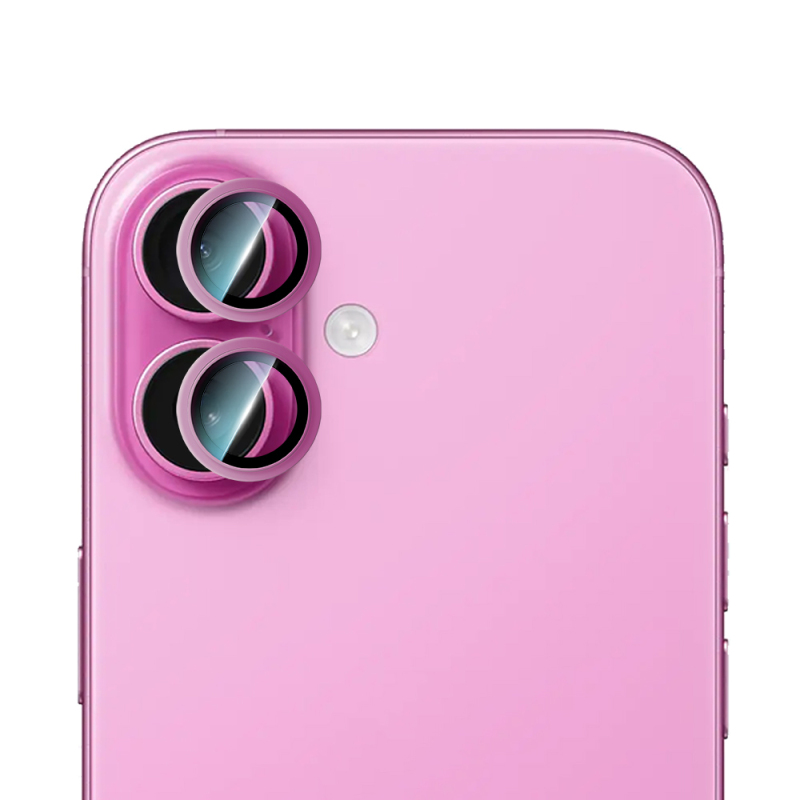 Apple iPhone 16 Plus CaseWorld Alloy Two-Color Serisi Lens Koruyucu - 9