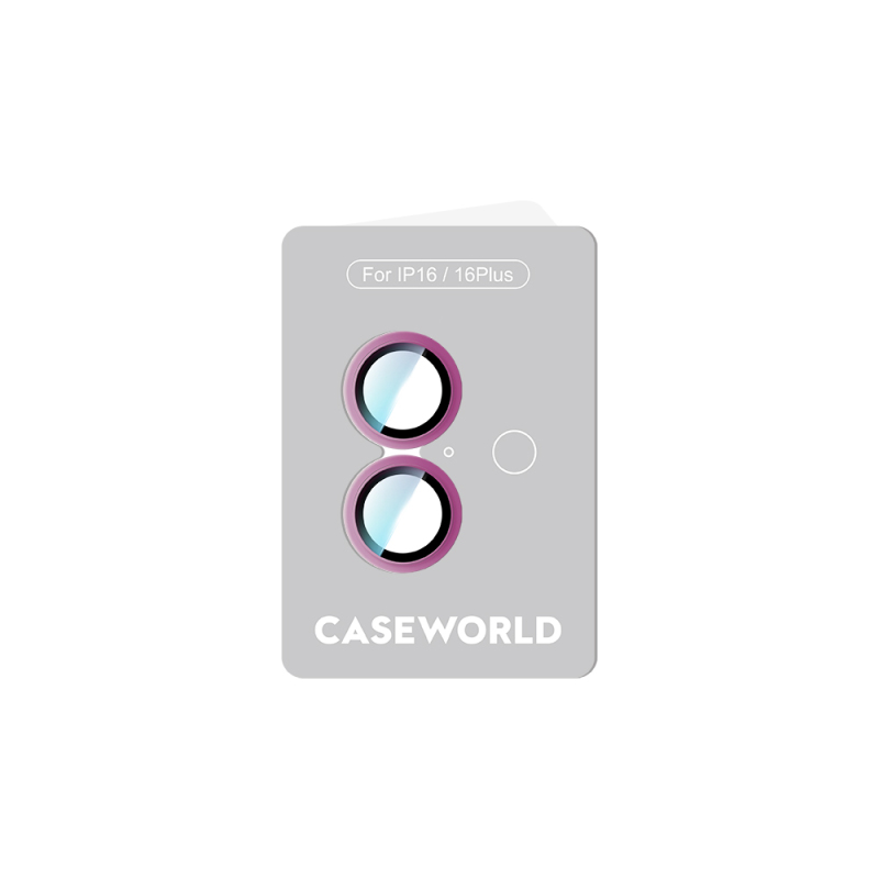Apple iPhone 16 Plus CaseWorld Alloy Two-Color Serisi Lens Koruyucu - 25