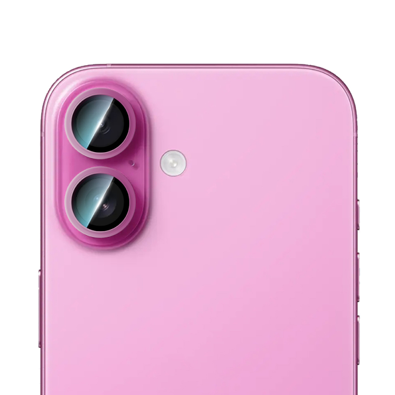 Apple iPhone 16 Plus CaseWorld Alloy Two-Color Serisi Lens Koruyucu - 5