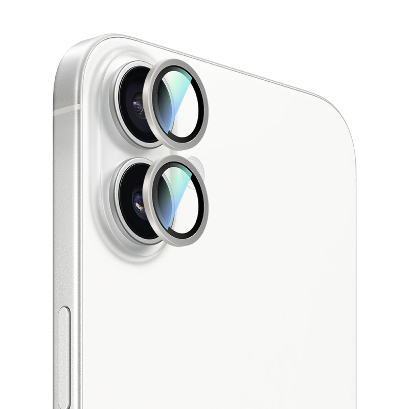 Apple iPhone 16 Plus CaseWorld Alloy Two-Color Serisi Lens Koruyucu - 16