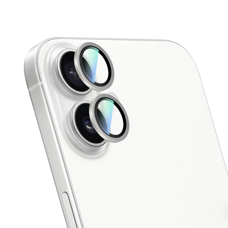 Apple iPhone 16 Plus CaseWorld Alloy Two-Color Serisi Lens Koruyucu - 21