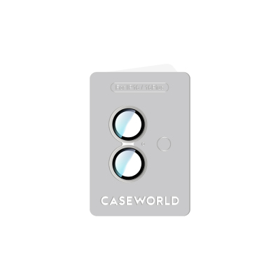 Apple iPhone 16 Plus CaseWorld Alloy Two-Color Serisi Lens Koruyucu - 26