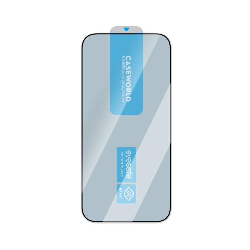 Apple iPhone 16 Plus CaseWorld EyeGuard Serisi 2.5D Eyesafe Teknolojili Cam Ekran Koruyucu - 6