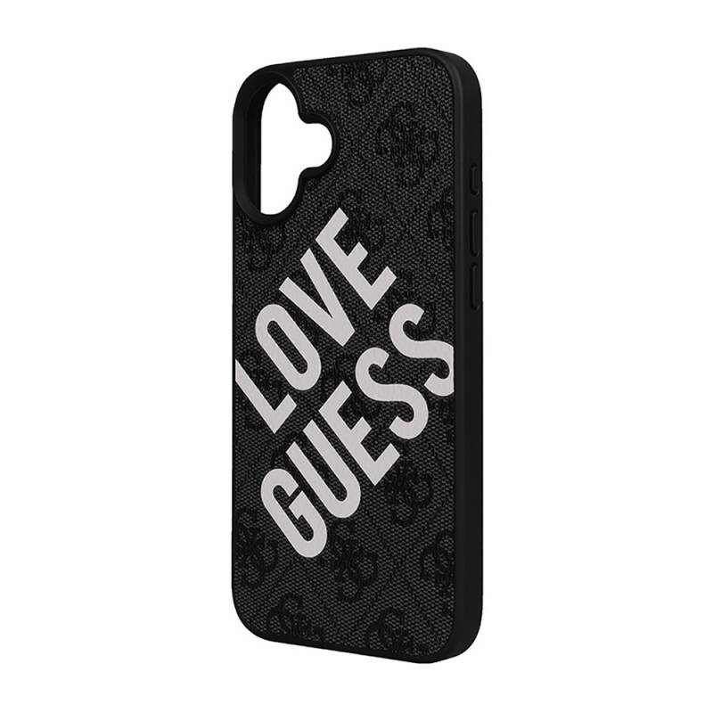 Apple iPhone 16 Plus Kılıf Guess Orjinal Lisanslı Big Love Guess Kapak - 4