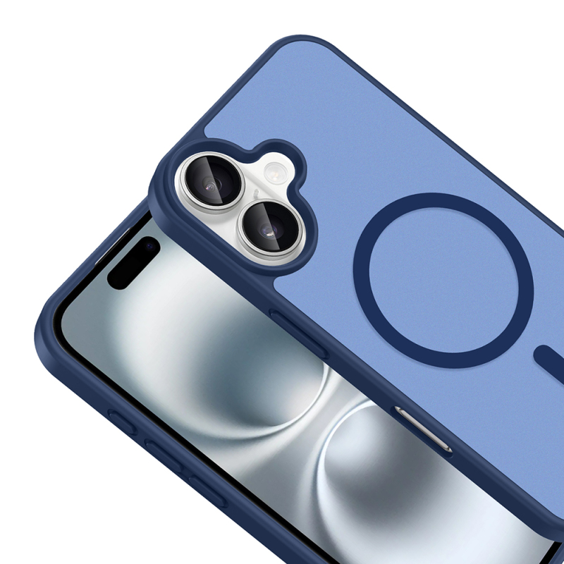 Apple iPhone 16 Plus Kılıf M-safe Şarj Özellikli Zore Babet Kapak - 10