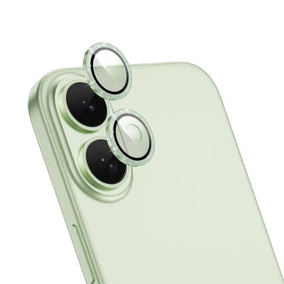 Apple iPhone 16 Plus Wiwu LG-006 Diamond Lens Guard Camera Lens Protector with Easy Application Tool - 3