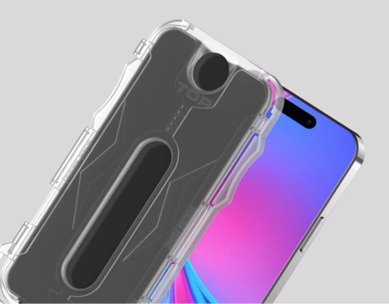 Apple iPhone 16 Plus Zore Kolay Uygulama Aparatlı 5D Magic Privacy Glass Hayalet Cam Ekran - 4