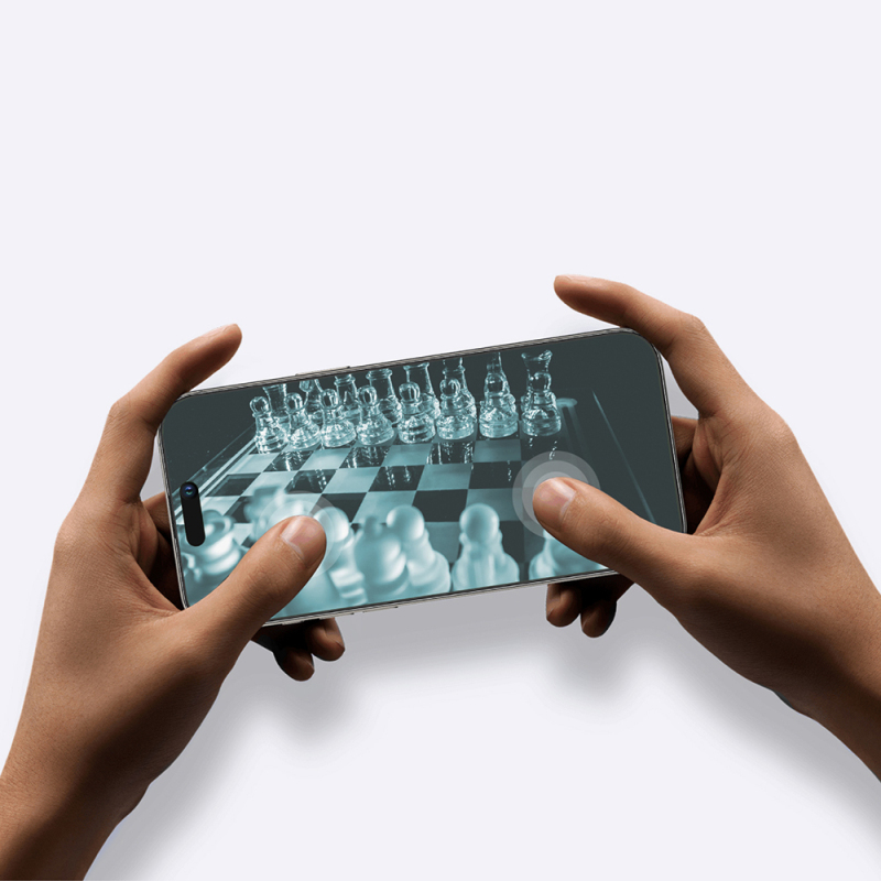 Apple iPhone 16 Pro Amazingthing Titan Mat Parmak İzi Bırakmayan Temperli Cam Ekran Koruyucu - 12
