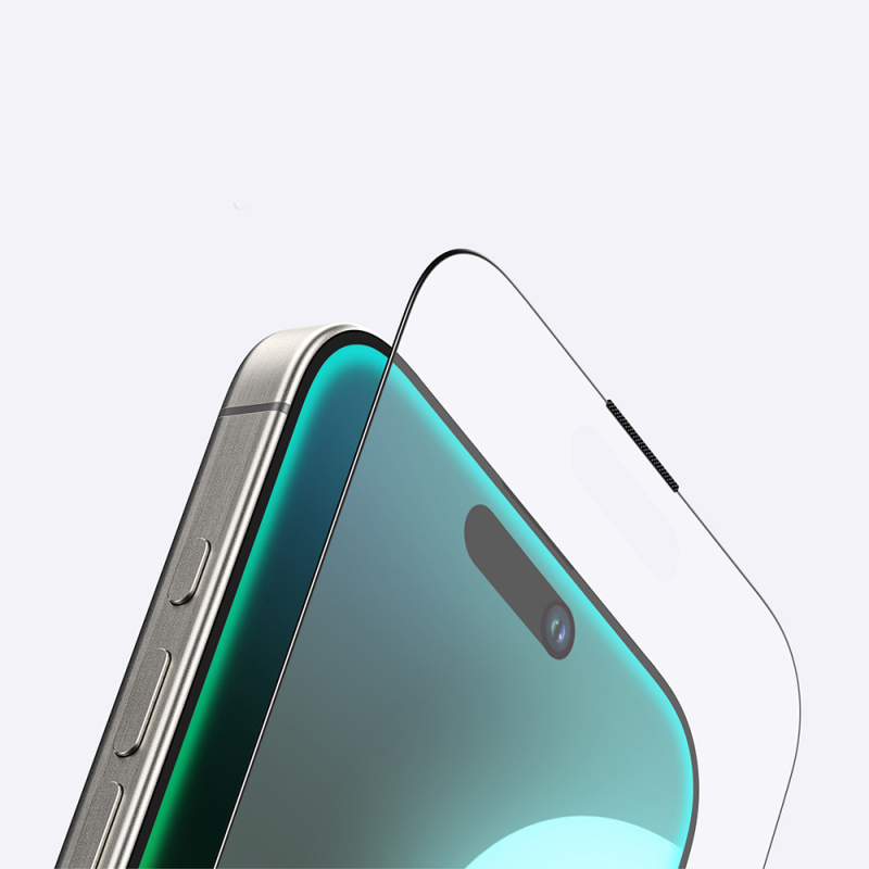 Apple iPhone 16 Pro Amazingthing Titan Mat Parmak İzi Bırakmayan Temperli Cam Ekran Koruyucu - 13