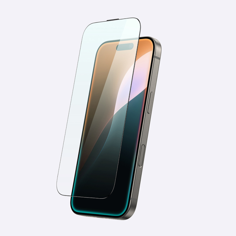 Apple iPhone 16 Pro Amazingthing Titan Max Parmak İzi Bırakmayan Temperli Cam Ekran Koruyucu - 5