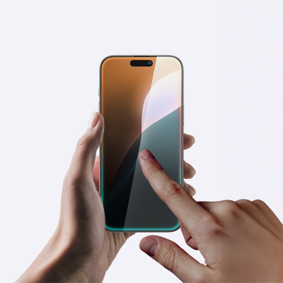 Apple iPhone 16 Pro Amazingthing Titan Max Parmak İzi Bırakmayan Temperli Cam Ekran Koruyucu - 9