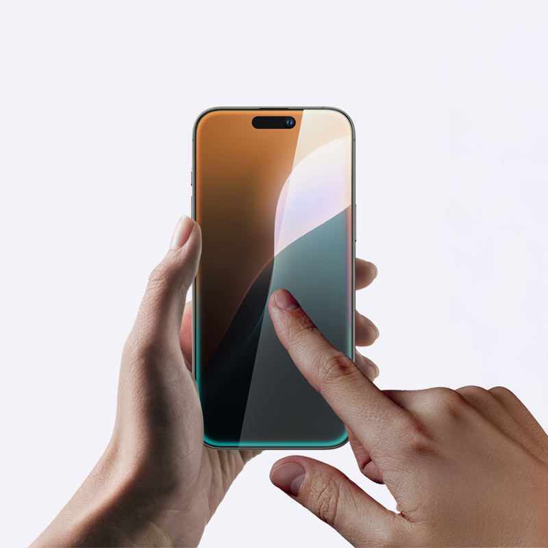 Apple iPhone 16 Pro Amazingthing Titan Max Parmak İzi Bırakmayan Temperli Cam Ekran Koruyucu - 9