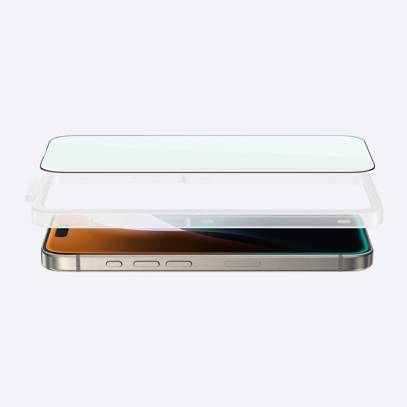 Apple iPhone 16 Pro Amazingthing Titan Max Parmak İzi Bırakmayan Temperli Cam Ekran Koruyucu - 10