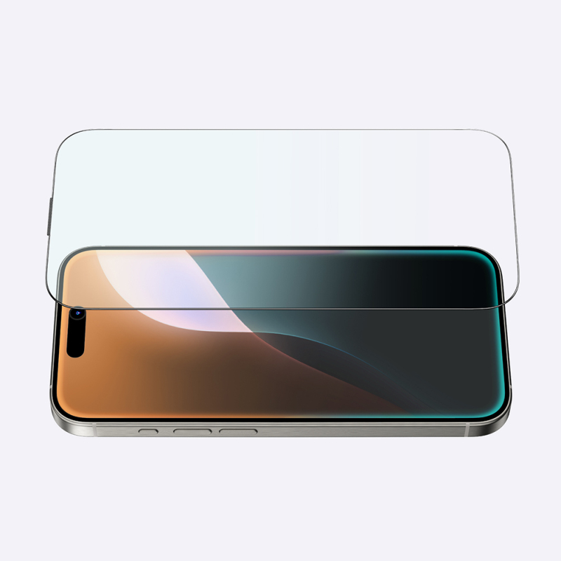 Apple iPhone 16 Pro Amazingthing Titan Max Parmak İzi Bırakmayan Temperli Cam Ekran Koruyucu - 11