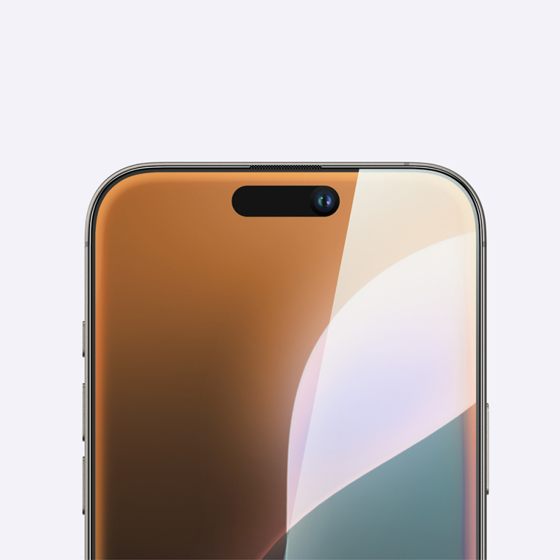 Apple iPhone 16 Pro Amazingthing Titan Max Parmak İzi Bırakmayan Temperli Cam Ekran Koruyucu - 13