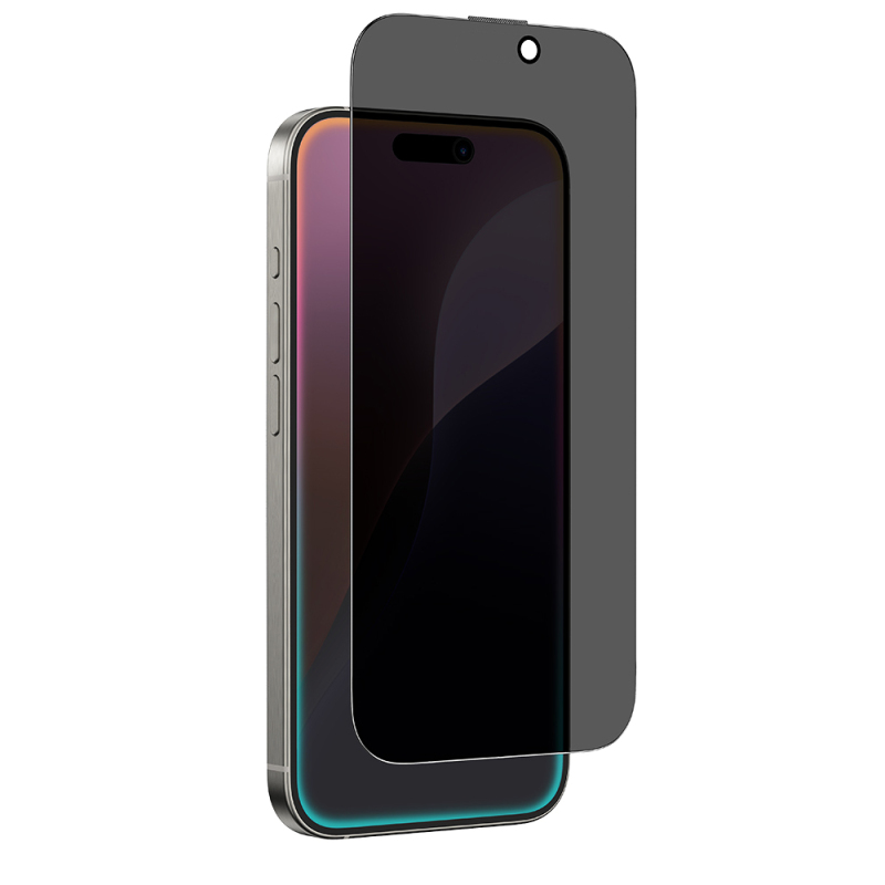 Apple iPhone 16 Pro Amazingthing Titan Privacy Parmak İzi Bırakmayan Temperli Cam Ekran Koruyucu - 2