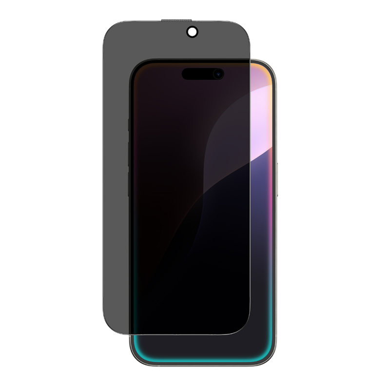 Apple iPhone 16 Pro Amazingthing Titan Privacy Parmak İzi Bırakmayan Temperli Cam Ekran Koruyucu - 3