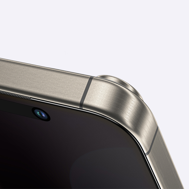 Apple iPhone 16 Pro Amazingthing Titan Privacy Parmak İzi Bırakmayan Temperli Cam Ekran Koruyucu - 7