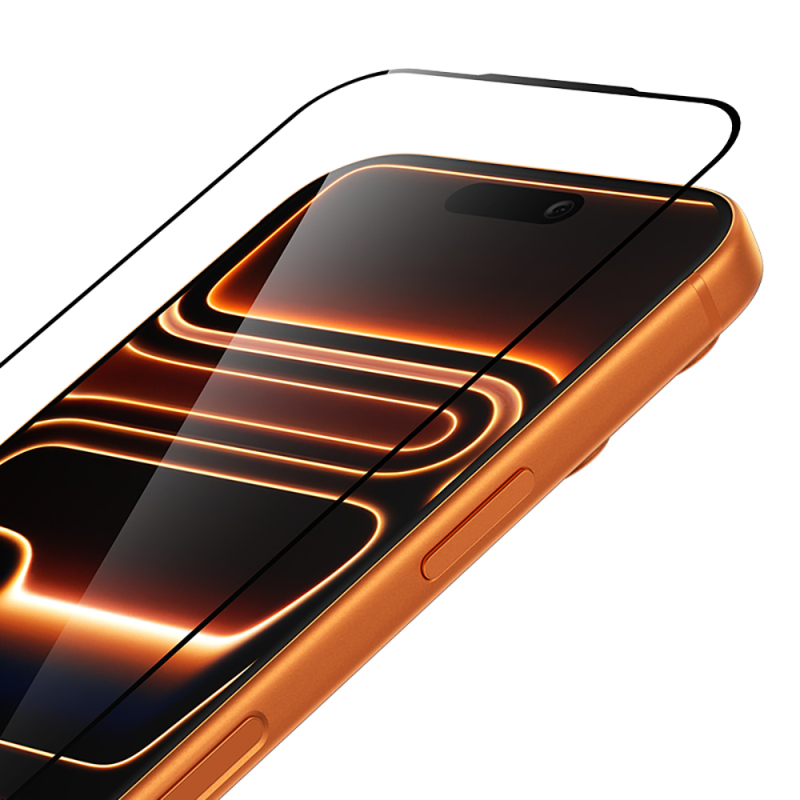 Apple iPhone 16 Pro Benks Glass Warrior 2.0 AR-EZFita Cam Ekran Koruyucu + Kolay Uygulama Aparatı - 3