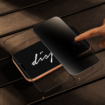 Apple iPhone 16 Pro Benks Glass Warrior 2.0 EZFita Privacy Ghost Glass Screen Protector + Easy Application Tool - 8