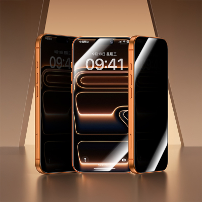 Apple iPhone 16 Pro Benks Glass Warrior 2.0 EZFita Privacy Hayalet Cam Ekran Koruyucu + Kolay Uygulama Aparatı - 10