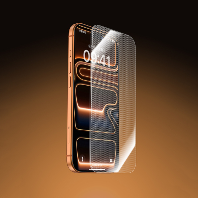 Apple iPhone 16 Pro Benks Glass Warrior 2.0 EZFita Safir Cam Ekran Koruyucu + Kolay Uygulama Aparatı - 14