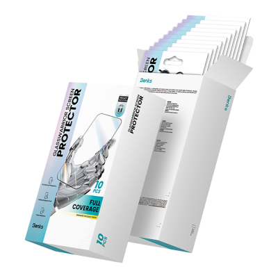 Apple iPhone 16 Pro Benks Glass Warrior Privacy HD 0.3mm Glass Screen Protector 10 Pack - 1