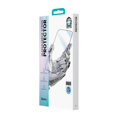 Apple iPhone 16 Pro Benks Glass Warrior Safir Coating 0.9mm Kenarları Dayanıklaştırılmış Cam Ekran Koruyucu + Kolay Uygulama Aparatı - 13