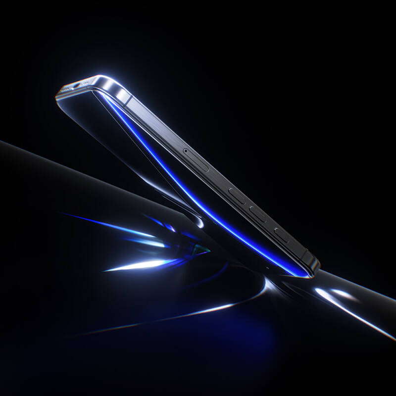 Apple iPhone 16 Pro Benks Glass Warrior Sapphire Coating 0.9mm Edge-Toughened Glass Screen Protector + Easy Application Tool - 6