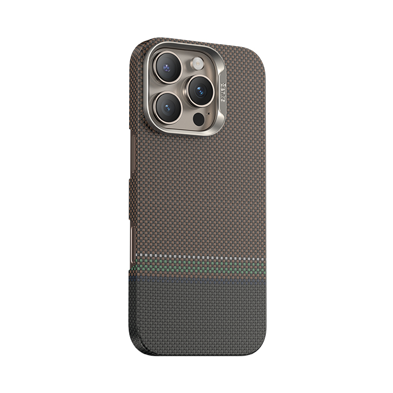 Apple iPhone 16 Pro Case Benks Prestige ArmorAir Kevlar Cover with Carbon Fiber Design with Magsafe Charging Feature - 4