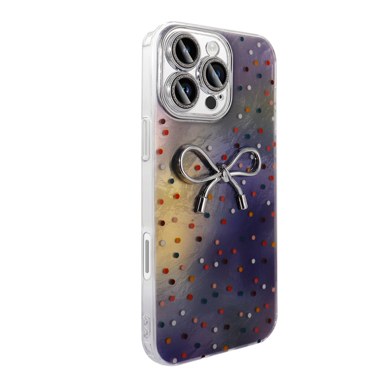 Apple iPhone 16 Pro Case Camera Protection Figured Zore Ponti Silicone Cover - 8